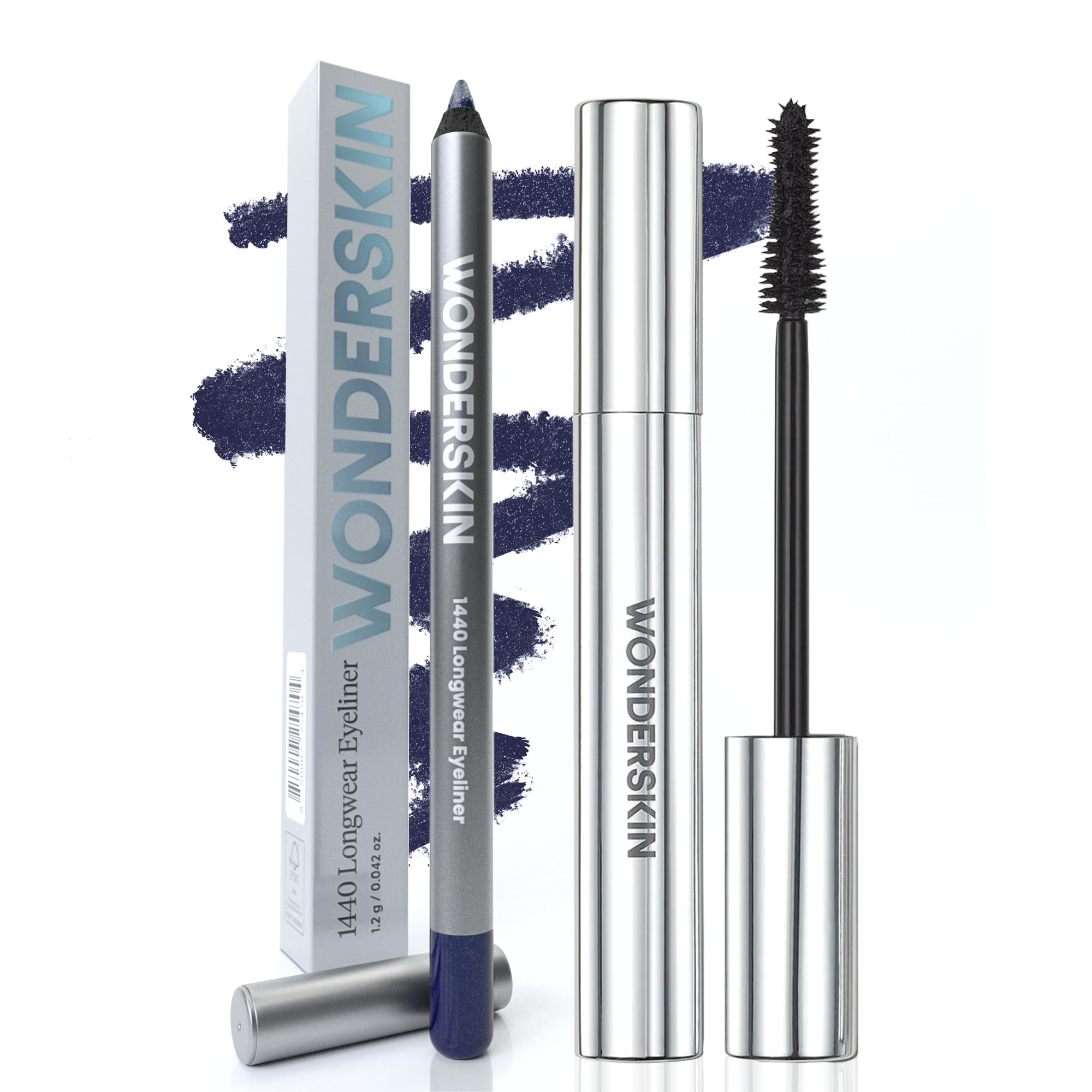 Amazon.com : Wonderskin 1440 Longwear Eyeliner (Eggplant) with